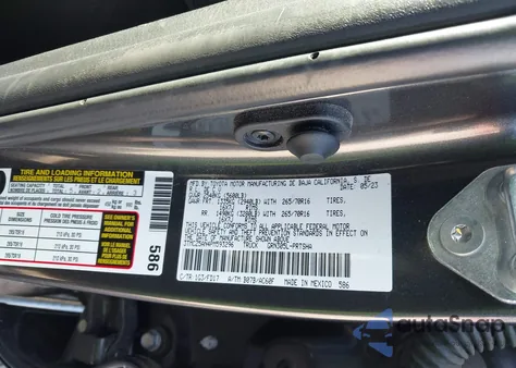 2023 Toyota Tacoma Trd Off Road z USA, uszkodzony, nr VIN 3TMCZ5AN4PM593296